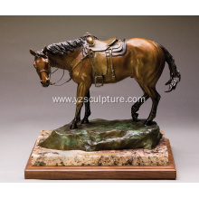 Bronze Life Size Horse Sculpture For Sale